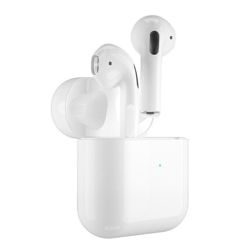 Auricolari Bluetooth Semi-In-Ear | Cuffie Wireless TWS Senza Gommini con Custodia di Ricarica Magnetica, Microfono e Audio Stereo per Android e iOS