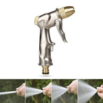Pistola ad Acqua in Metallo Alta Pressione | Lancia da Giardino con Ugello in Ottone