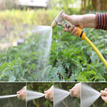 Pistola ad Acqua in Metallo Alta Pressione | Lancia da Giardino con Ugello in Ottone