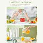 Frullatore Portatile e Borraccia SUPOR 2-in-1: Mini Smoothie Maker USB con Doppio Tappo