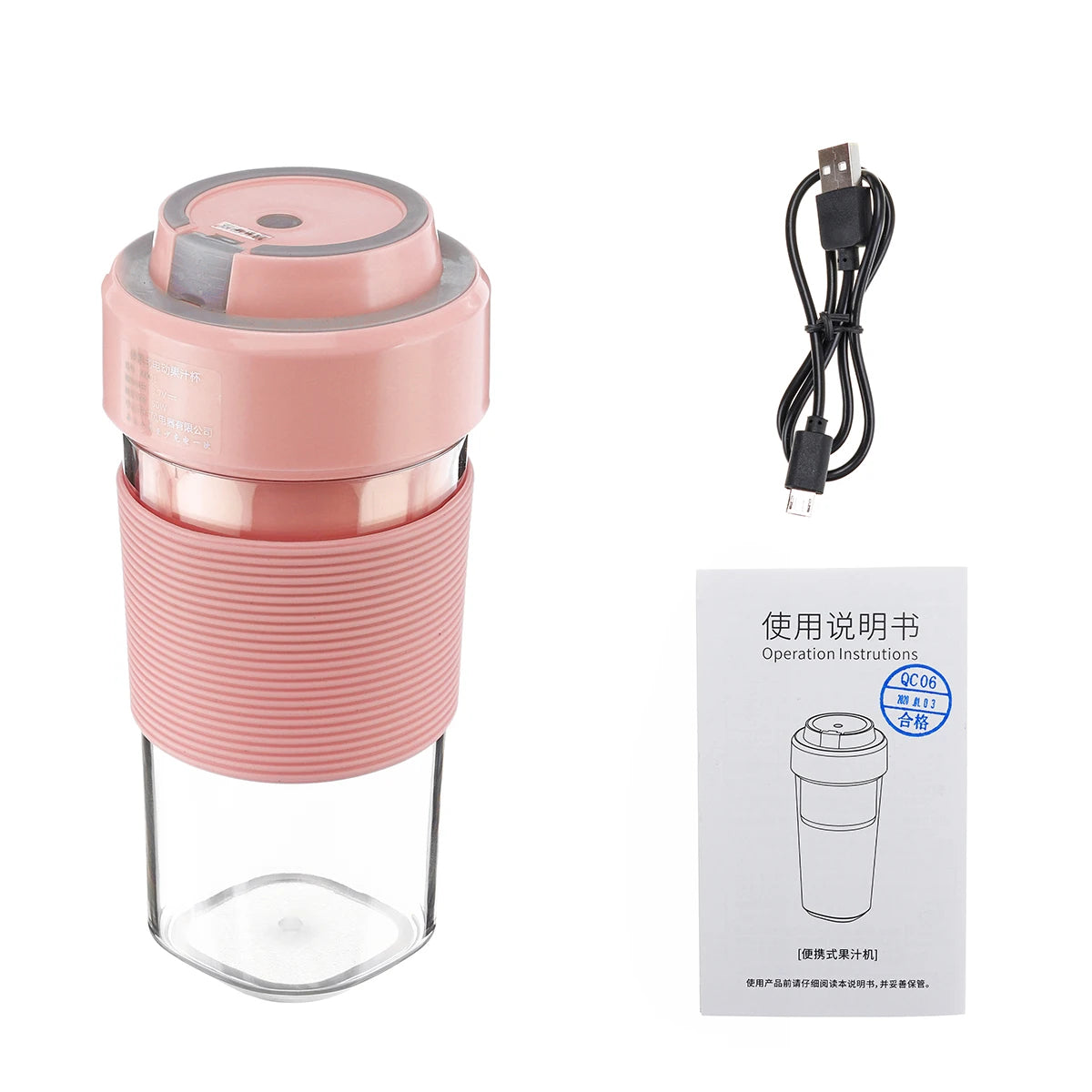 Mini Frullatore Portatile Ricaricabile USB: Smoothie Maker da Viaggio e Sport