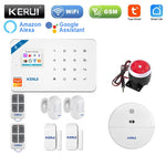 Centralina Allarme Casa Wireless KERUI Tuya: Antifurto Wi-Fi + GSM con Schermo LCD