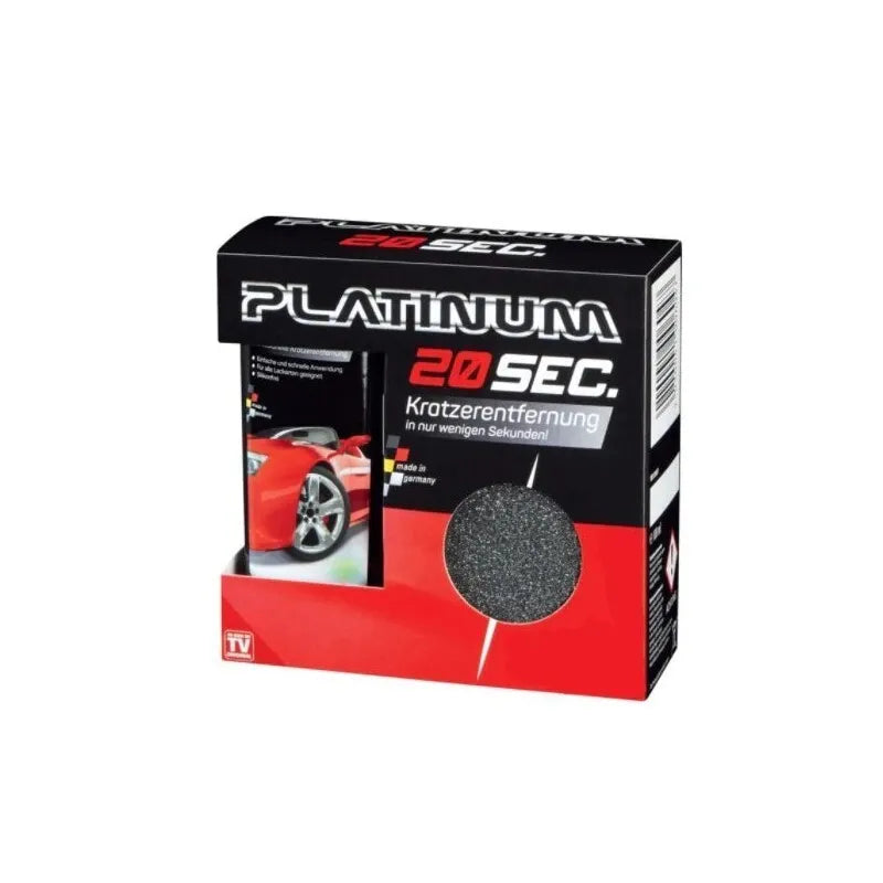 Kit Rimuovi Graffi Auto Professionale | Platinum 20 Sec con Spugna