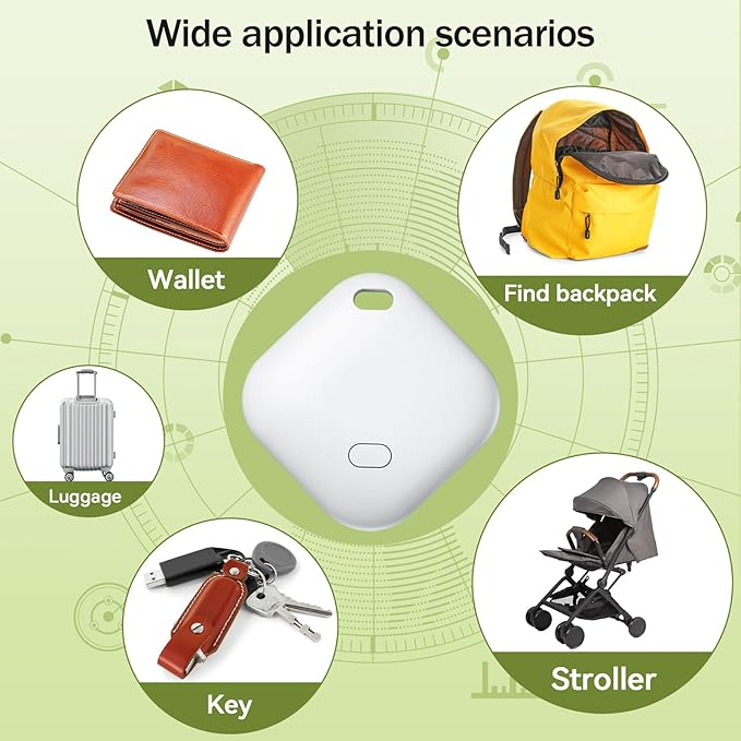 Mini Localizzatore Smart Bluetooth Tracker | Trova Chiavi e Oggetti Antismarrimento