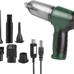 Mini Aspirapolvere e Soffiatore Portatile 3 in 1 | Aspirabriciole USB per Auto e Casa