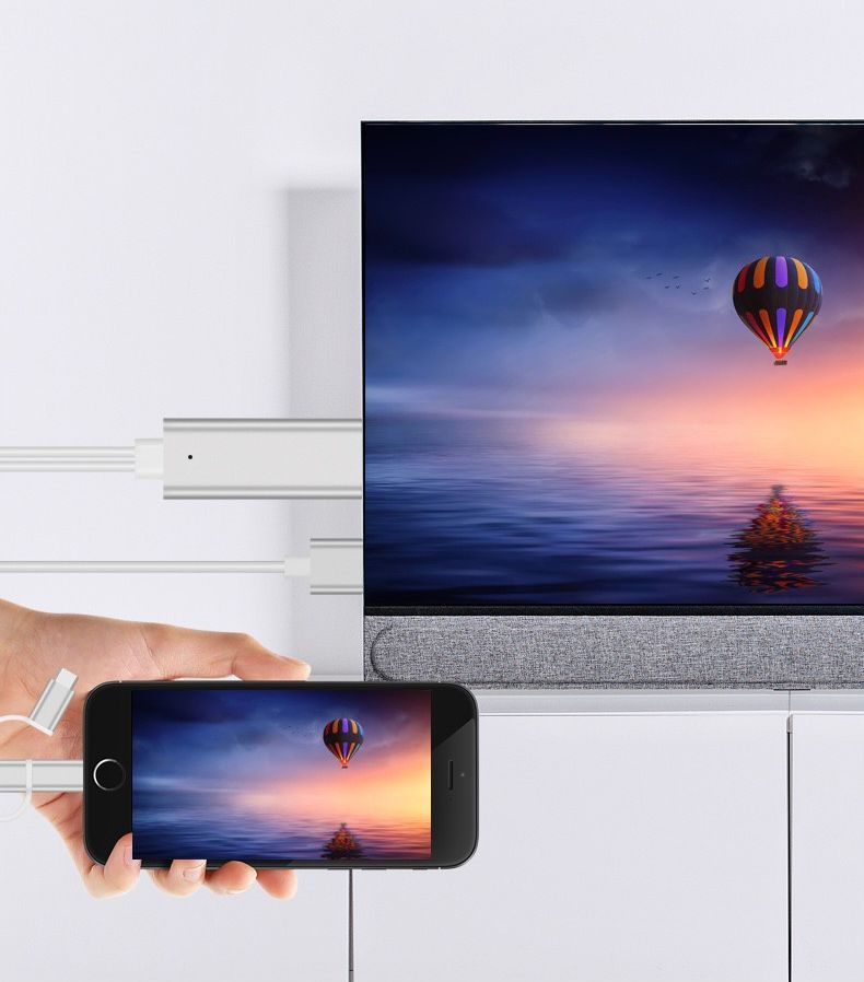 Cavo da Smartphone a TV HDMI | Adattatore Mirroring per iPhone e Android