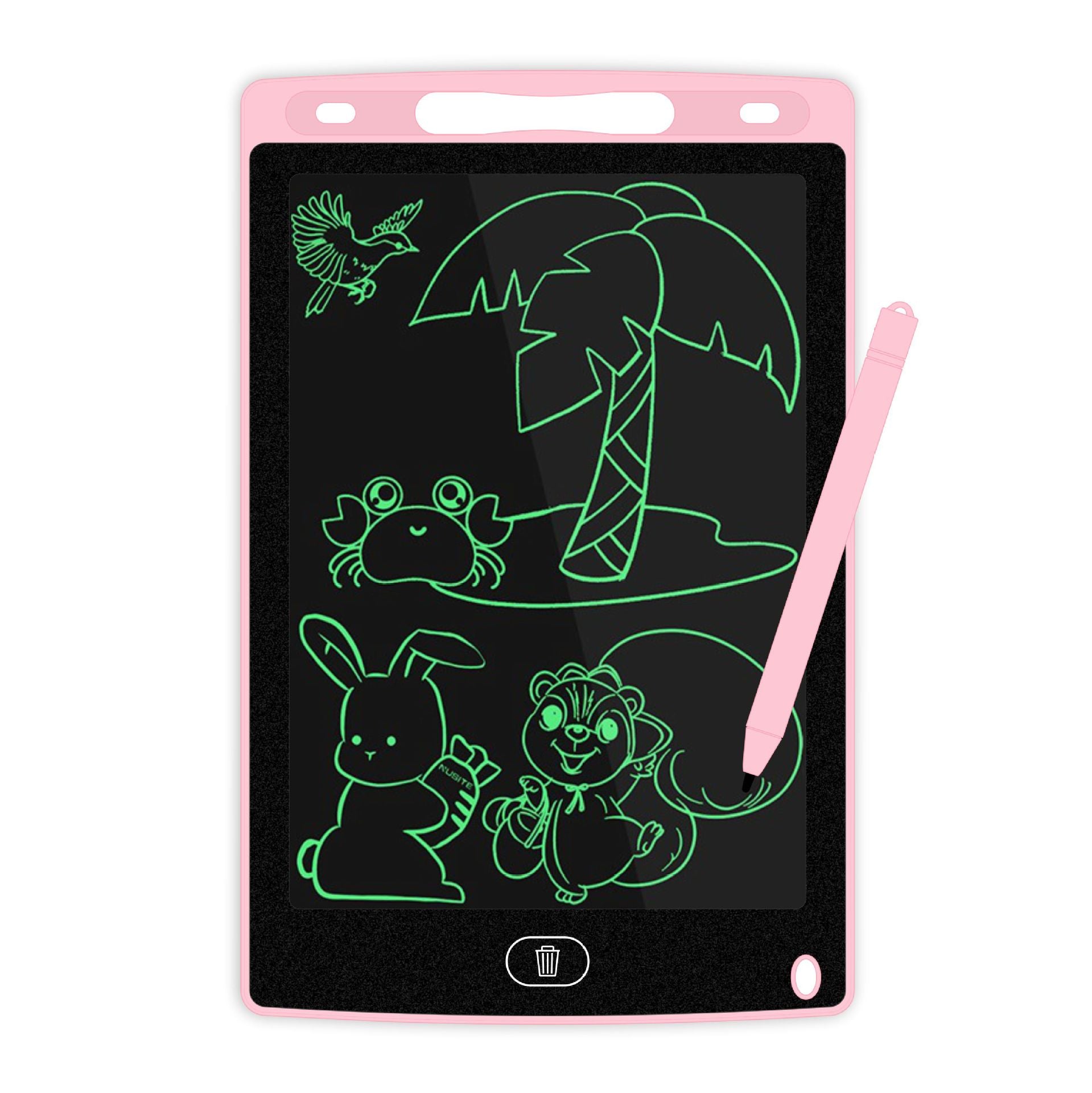 Tablet da Scrittura LCD 12 Pollici, Lavagna Digitale per Bambini, Tavoletta Grafica Portatile Disegno