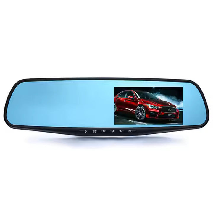 Specchietto Smart con Telecamera Integrata | Dash Cam Auto Invisibile con Display