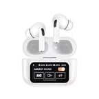 Auricolari Bluetooth con Custodia Touch Screen | Cuffie Wireless con ANC, Modalità Trasparenza Ambient Sound e Display Digitale Batteria