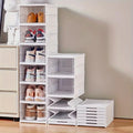 Organizer per Sneaker e Scarpe da Collezione | Scatole Trasparenti Impilabili per Armadio