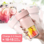 Mini Frullatore Portatile Ricaricabile USB: Smoothie Maker da Viaggio e Sport