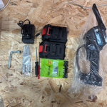Mini Motosega a Batteria BOASHI: Potatore Elettrico Cordless con 2 Batterie e Valigetta