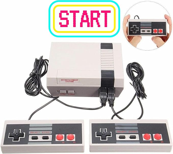 Retro Console Classica Mini | 620 Giochi Vintage 8-Bit e 2 Controller