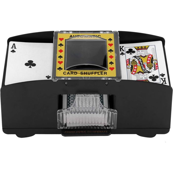 Mescolatore Automatico di Carte da Gioco 2 Mazzi | Mescolacarte Elettrico