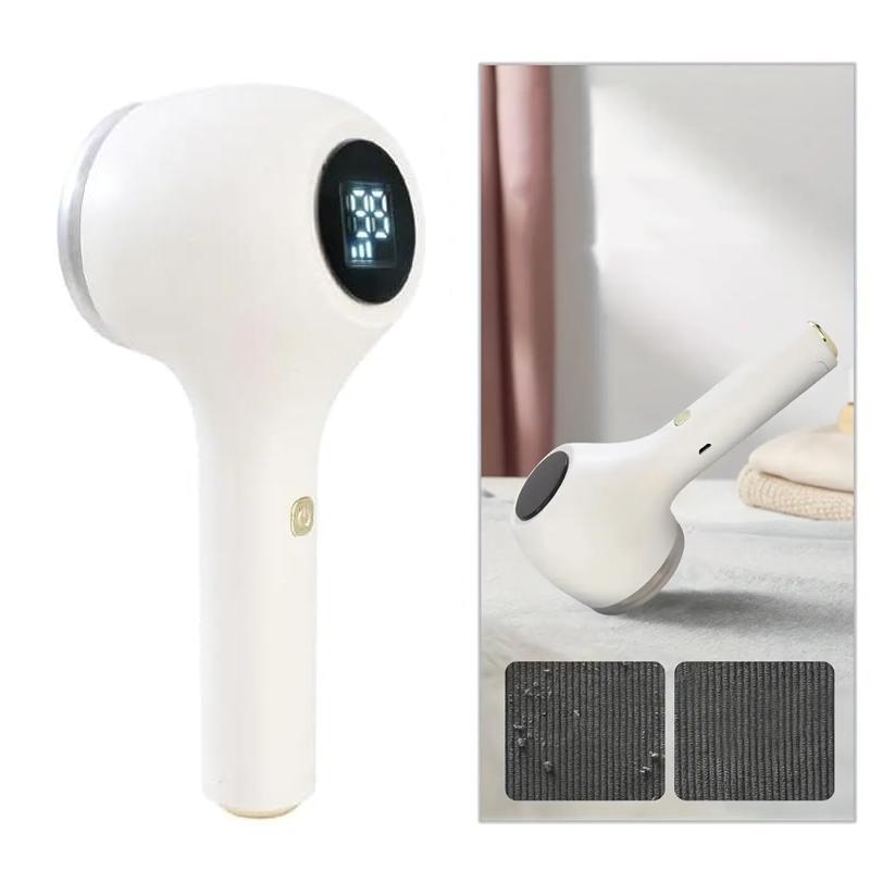 Levapelucchi Elettrico Ricaricabile USB con Display LED - Rasoio per Tessuti Portatile a 3 Velocità, Rimuovi Pelucchi e Pallini per Vestiti, Maglioni di Lana, Divani e Coperte, Spazzola Levapeli