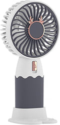 Ventilatore Portatile a Batteria USB Tascabile | Mini Ventilatore da Viaggio con Supporto