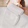 Cuscino da Vasca da Bagno Ergonomico | Poggiatesta Imbottito con Ventose Antiscivolo