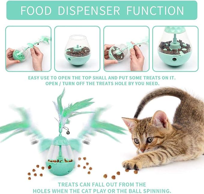 Giocattolo Erogatore di Snack per Gatti | Invoglia il tuo Gatto a Giocare