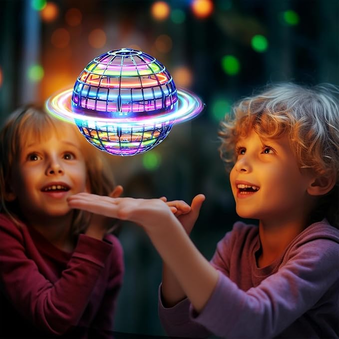 Palla Volante Magica Flying Orb | Sfera LED Effetto Boomerang e Luci RGB [Image Context]