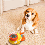 Gioco Dispenser di Croccantini per Cani 2-in-1 | Ciotola Slow Feeder Papera