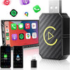 Adattatore CarPlay Wireless e Android Auto Wireless 2 in 1, Chiavetta USB Dongle per Auto con Cavo Originale, Connessione Automatica Plug & Play, Include Adattatore da USB a USB-C