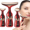 Massaggiatore Viso e Collo Effetto Lifting | Dispositivo Antirughe Multifunzione, Massaggiatore Sonico Ergonomico per Skincare e Rassodamento Cutaneo