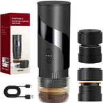 Macchina da Caffè Espresso Portatile USB: Caffettiera da Viaggio con Tazza in Vetro