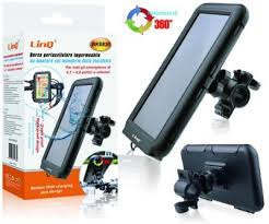 Supporto Smartphone Bici LinQ Impermeabile 360°
