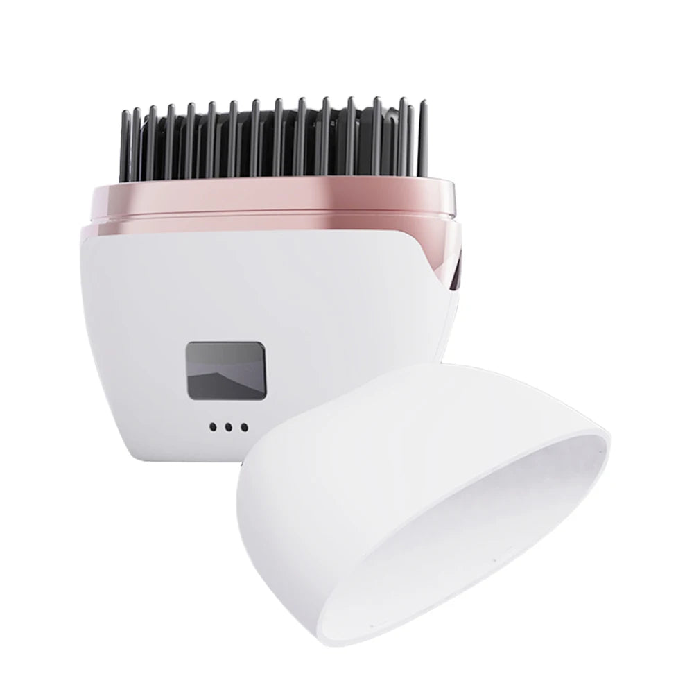 Spazzola Piastra per Capelli Cordless Portatile: Mini Piastra Lisciante da Viaggio USB