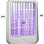 Lampada Presa Antizanzare senza Prodotti Chimici | Sterminatore Insetti Elettrico Silenzioso