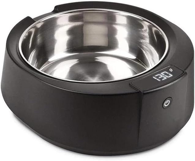 Ciotola Bilancia per Gatti e Cani | Dispenser Cibo Digitale con Ciotola in Acciaio INOX Rimovibile