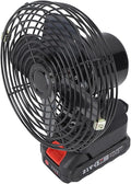 Ventilatore Industriale da Lavoro con Batteria al Litio | Soffiatore Orientabile da Officina