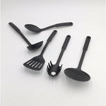 Set 11pz Padelle in Pietra Lavica Antiaderente Coperchio Mestoli Ad Induzione Gas