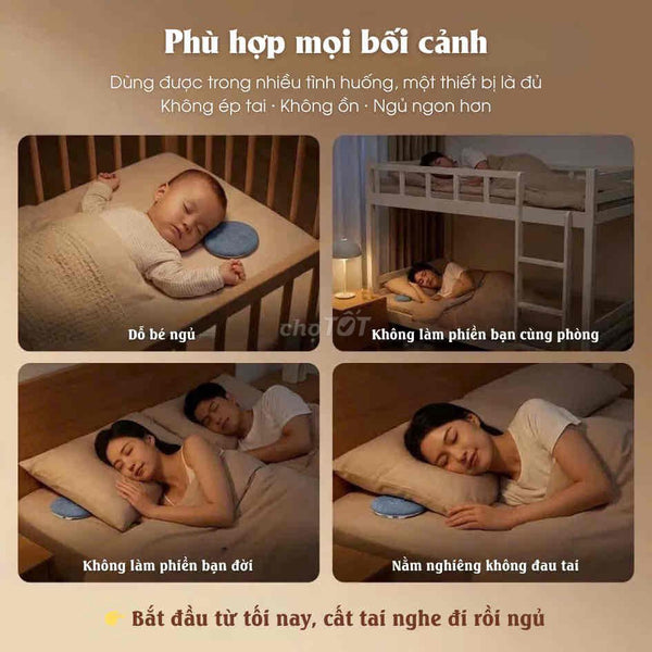 Altoparlante da Cuscino Bluetooth 5.4 | Cassa Piatta Wireless per Dormire con Audio Harman, Ideale per Rumori Bianchi, ASMR e Meditazione