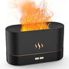Diffusore di Aromi a Ultrasuoni Effetto Fiamma | Umidificatore d'Aria con Luce LED Realistica, Caminetto Portatile per Oli Essenziali e Relax, USB