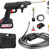 Idropulitrice Portatile a Batteria 48V: Pistola a Pressione Cordless con Valigetta e Accessori