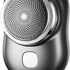 Mini Rasoio Elettrico Portatile Uomo ricaricabile USB - Rasoio da Barba Tascabile da Viaggio, Regolabarba Elettrico Pocket Impermeabile con Ricarica Tipo C, Rasatura Profonda e Delicata