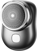 Mini Rasoio Elettrico Portatile Uomo ricaricabile USB - Rasoio da Barba Tascabile da Viaggio, Regolabarba Elettrico Pocket Impermeabile con Ricarica Tipo C, Rasatura Profonda e Delicata