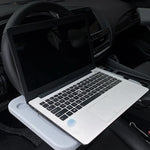Vassoio da Volante Multifunzione per Auto | Tavolino Portatile per Laptop e Pranzo