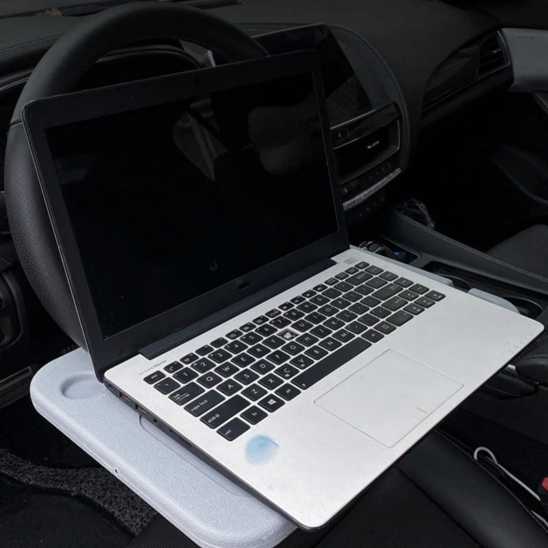 Vassoio da Volante Multifunzione per Auto | Tavolino Portatile per Laptop e Pranzo