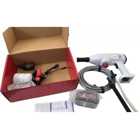 Idropulitrice a Batteria 21V Brushless XS-001 – Idropulitrice Portatile ad Alta Pressione con Batteria al Litio 2.0Ah, Pistola Lavaggio Auto Senza Fili e Pulizia Esterni