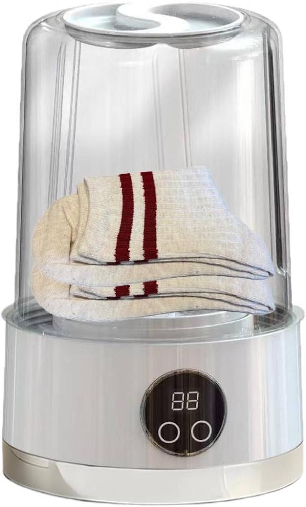 Mini Asciugatrice Portatile e Sterilizzatore LED: Asciugatore Intimo e Calze da Tavolo