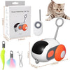 Gioco Interattivo per Gatti con Piume: Macchina Radiocomandata da Caccia