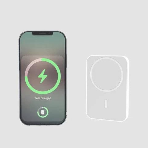 Power Bank Wireless Magnetico Sottile – Batteria Portatile Esterna ad Aggancio Rapido