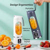 Mini Frullatore Portatile Ricaricabile USB: Smoothie Maker Smart con Display LED