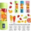 Mini Frullatore Portatile Ricaricabile USB: Smoothie Maker Wireless da Viaggio e Sport