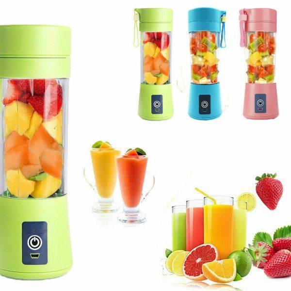 Mini Frullatore Portatile Ricaricabile USB: Smoothie Maker Wireless da Viaggio e Sport