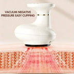 Massaggiatore Anticellulite Elettrico 4-in-1 | Dispositivo Cupping Therapy Coppettazione, Massaggio Guasha, Vibrazione e Calore per Corpo e Cervicale
