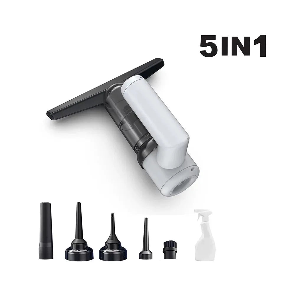 Eaner AA107 Pulitore Multifunzione 5in1 | Aspirapolvere Lavavetri e Soffiatore Portatile