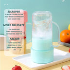 Mini Frullatore a Tazza Ricaricabile | Frullatore Portatile per Frutta Fresca e Shake, Spremitore di Succhi Wireless per Ufficio, Casa e Outdoor